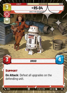 [SWU] R5-D4 - Built for Adventure (Hyperspace Foil) (658) - Ashes of the Empire Foil