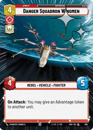 [SWU] Danger Squadron Wingmen (Hyperspace Foil) (659) - Ashes of the Empire Foil