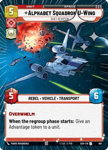 [SWU] Alphabet Squadron U-Wing - Quiet Devotion (Hyperspace Foil) (661) - Ashes of the Empire Foil