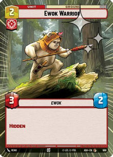 [SWU] Ewok Warrior (Hyperspace Foil) (668) - Ashes of the Empire Foil