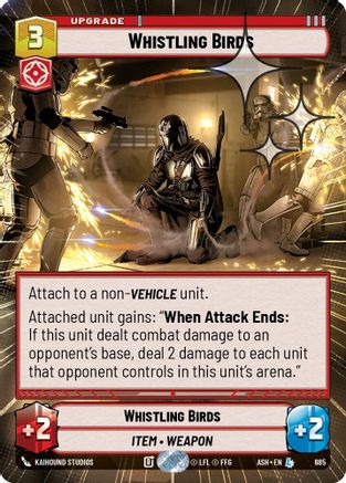 [SWU] Whistling Birds (Hyperspace Foil) (685) - Ashes of the Empire Foil