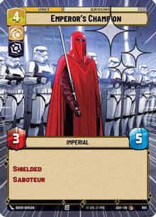 [SWU] Emperor's Champion (Hyperspace Foil) (695) - Ashes of the Empire Foil