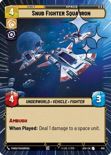 [SWU] Snub Fighter Squadron (Hyperspace Foil) (696) - Ashes of the Empire Foil