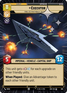 [SWU] Executor - Final Destruction of the Alliance (Hyperspace Foil) (699) - Ashes of the Empire Foil