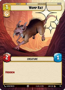 [SWU] Womp Rat (Hyperspace Foil) (715) - Ashes of the Empire Foil