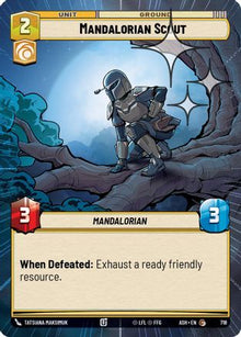[SWU] Mandalorian Scout (Hyperspace Foil) (718) - Ashes of the Empire Foil