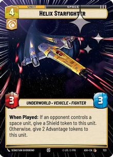 [SWU] Helix Starfighter (Hyperspace Foil) (723) - Ashes of the Empire Foil