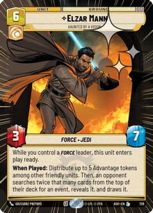 [SWU] Elzar Mann - Haunted by a Vision (Hyperspace Foil) (726) - Ashes of the Empire Foil