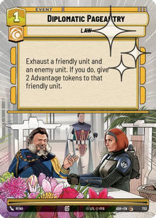 [SWU] Diplomatic Pageantry (Hyperspace Foil) (733) - Ashes of the Empire Foil