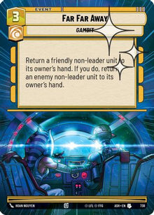 [SWU] Far Far Away (Hyperspace Foil) (738) - Ashes of the Empire Foil