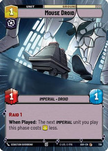 [SWU] Mouse Droid (Hyperspace Foil) (739) - Ashes of the Empire Foil