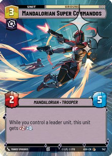 [SWU] Mandalorian Super Commandos (Hyperspace Foil) (742) - Ashes of the Empire Foil