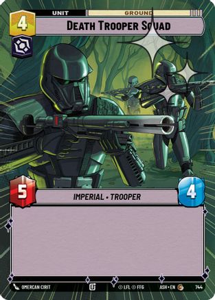 [SWU] Death Trooper Squad (Hyperspace Foil) (744) - Ashes of the Empire Foil