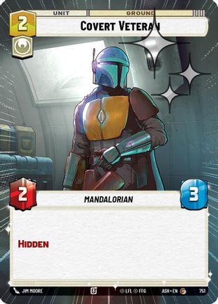 [SWU] Covert Veteran (Hyperspace Foil) (751) - Ashes of the Empire Foil