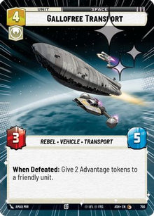 [SWU] Gallofree Transport (Hyperspace Foil) (756) - Ashes of the Empire Foil