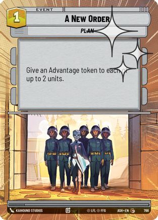 [SWU] A New Order (Hyperspace Foil) (766) - Ashes of the Empire Foil