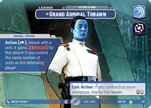 [SWU] Grand Admiral Thrawn - Victory is Mine (Showcase) (770) - Ashes of the Empire Foil