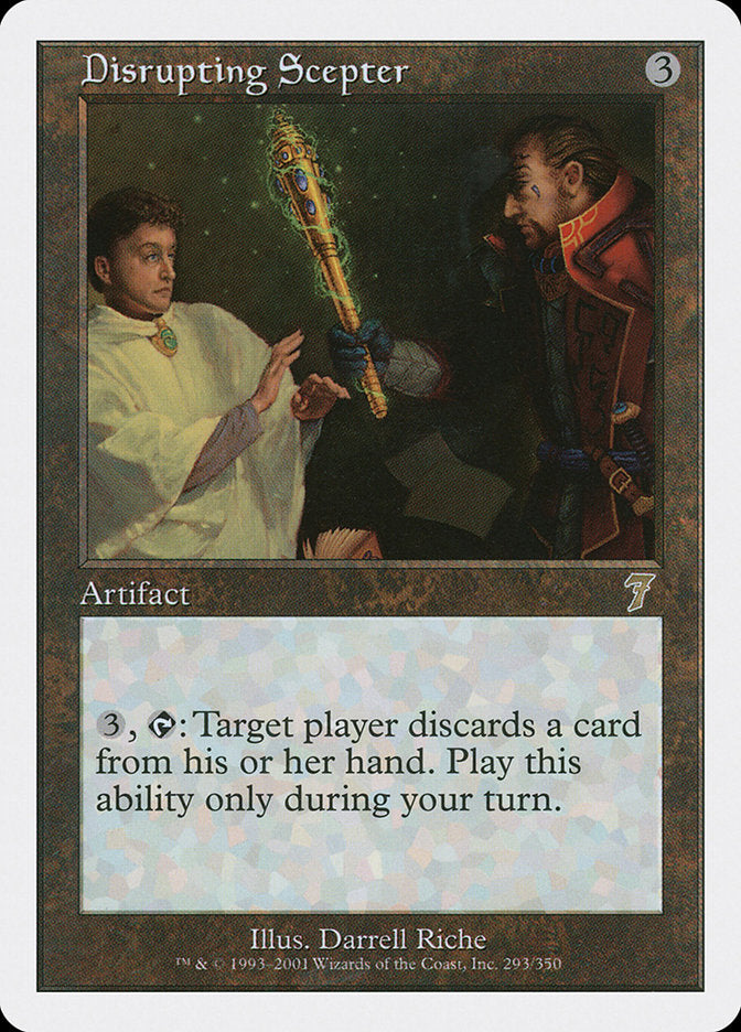 {R} Disrupting Scepter [Seventh Edition][7ED 293]
