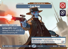[SWU] Cad Bane - Still Faster Than You (Showcase) (777) - Ashes of the Empire Foil