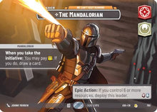 [SWU] The Mandalorian - We Can't Keep Running (Showcase) (780) - Ashes of the Empire Foil