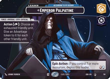 [SWU] Emperor Palpatine - According to My Design (Showcase) (781) - Ashes of the Empire Foil