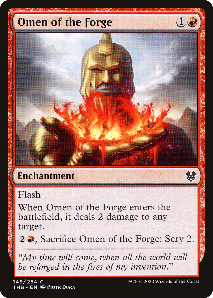 {C} Omen of the Forge [Theros Beyond Death][THB 145]