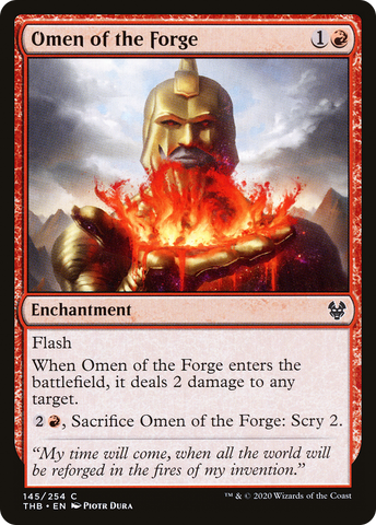 {C} Omen of the Forge [Theros Beyond Death][THB 145]