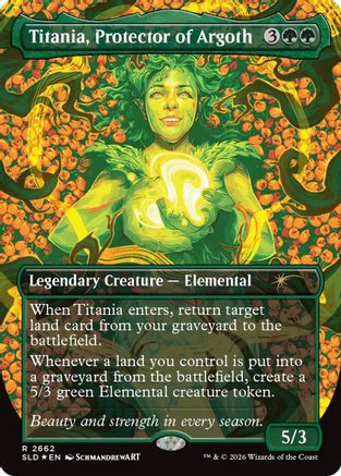 {R} Titania, Protector of Argoth [SLD 2662]  Foil