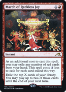 {R} March of Reckless Joy [Kamigawa: Neon Dynasty Prerelease Promos][PR NEO 154]