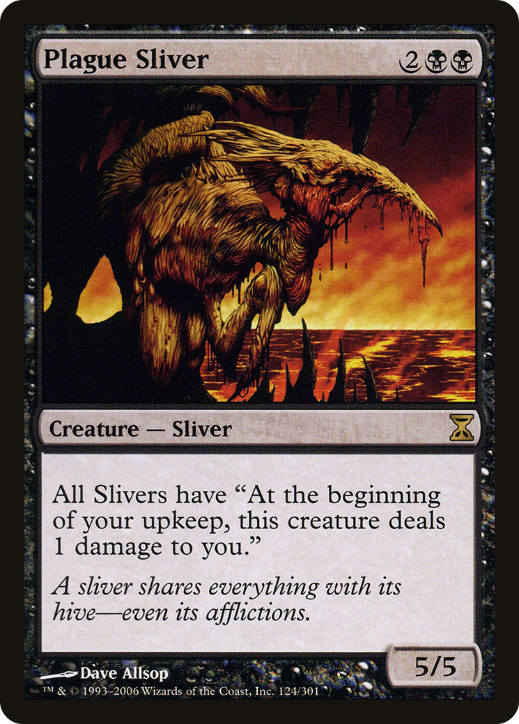 {R} Plague Sliver [Time Spiral][TSP 124]