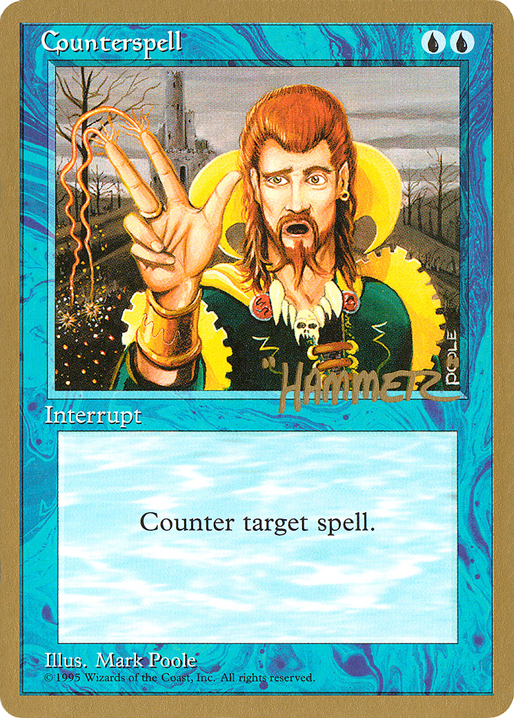 {C} Counterspell (Shawn "Hammer" Regnier) [Pro Tour Collector Set][GB PTC SHR65]