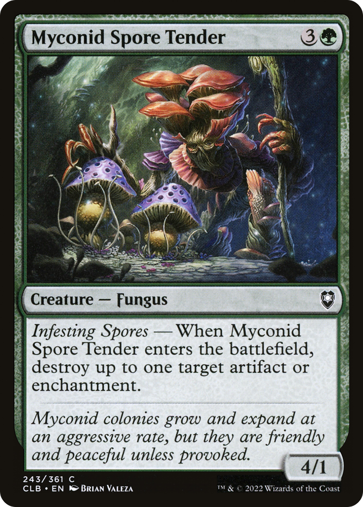 {C} Myconid Spore Tender [Commander Legends: Battle for Baldur's Gate][CLB 243]