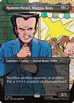{R} Hammerhead, Maggia Boss (Foil) [Secret Lair Drop Series] [SLD 2622]