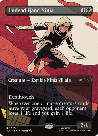 {R} Undead Hand Ninja (Foil) [Secret Lair Drop Series] [SLD 2623]
