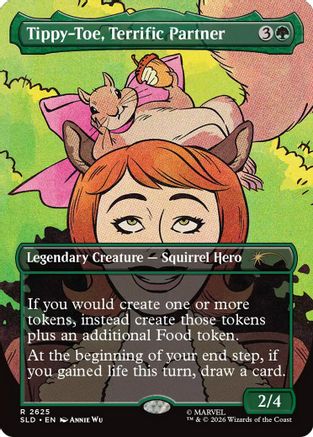 {R} Tippy-Toe, Terrific Partner [Secret Lair Drop Series] [SLD 2625]