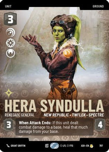 [SWU] Hera Syndulla - Renegade General (Prestige) (787) - Ashes of the Empire