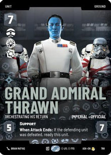[SWU] Grand Admiral Thrawn - Orchestrating His Return (Prestige) (788) - Ashes of the Empire