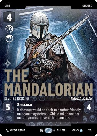 [SWU] The Mandalorian - Devoted Rescuer (Prestige) (795) - Ashes of the Empire