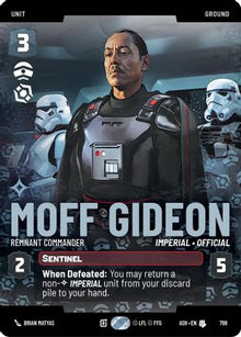 [SWU] Moff Gideon - Remnant Commander (Prestige) (799) - Ashes of the Empire