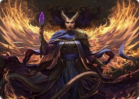 {A} Farideh, Devil's Chosen Art Card [Dungeons & Dragons: Adventures in the Forgotten Realms Art Series][AAFR 032]