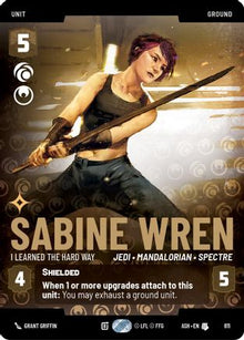 [SWU] Sabine Wren - I Learned the Hard Way (Prestige) (811) - Ashes of the Empire