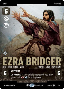 [SWU] Ezra Bridger - The Force is All I Need (Prestige) (812) - Ashes of the Empire