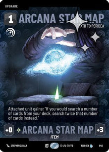 [SWU] Arcana Star Map - Path to Peridea (Prestige Foil) (845) - Ashes of the Empire Foil