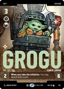 [SWU] Grogu - Yes. Yes. Yes. (Prestige Foil) (851) - Ashes of the Empire Foil