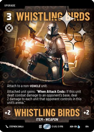 [SWU] Whistling Birds (Prestige Foil) (854) - Ashes of the Empire Foil