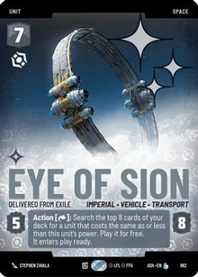 [SWU] Eye of Sion - Delivered from Exile (Prestige Foil) (862) - Ashes of the Empire Foil