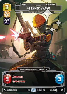 [SWU] Fennec Shand - The Galaxy Is Dangerous (Prestige Foil) (875) - Ashes of the Empire Foil