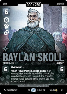 [SWU] Baylan Skoll - Fallen Jedi (Serialized) (884) - Ashes of the Empire Foil
