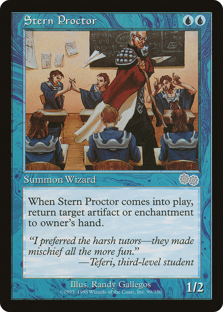 {C} Stern Proctor [Urza's Saga][USG 099]