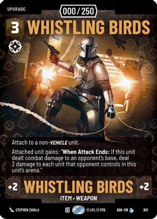 [SWU] Whistling Birds (Serialized) (901) - Ashes of the Empire Foil